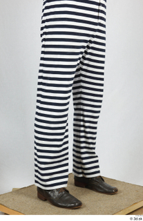  Photos man in prisoner suit 2 20th century Prisoner suit historical clothing lower body striped pants 0008.jpg